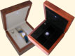 Boxes with light for watch and jewels